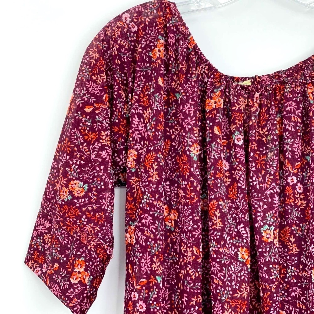 Vintage Patty O' Neil cottagecore floral dress 70s